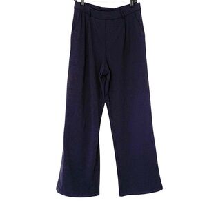 NWT Halara Halo Tek Air Navy Blue Large Four Way Stretch Breathable Pants